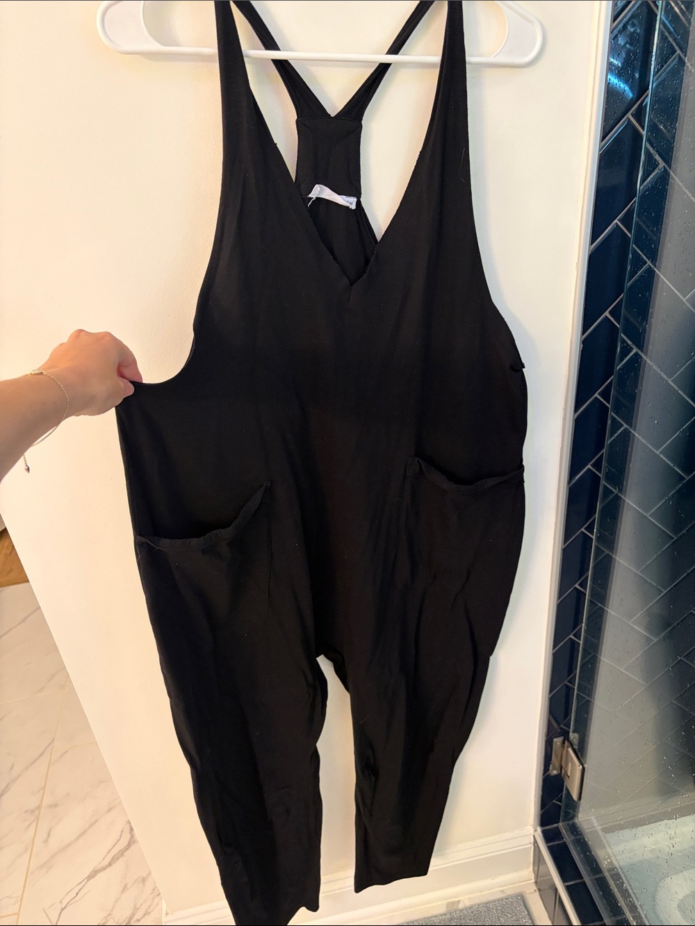 TALULAH Black Relaxed Pocket Jumpsuit